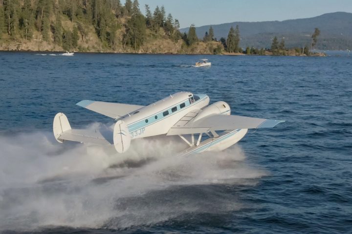 a boat on a body of water